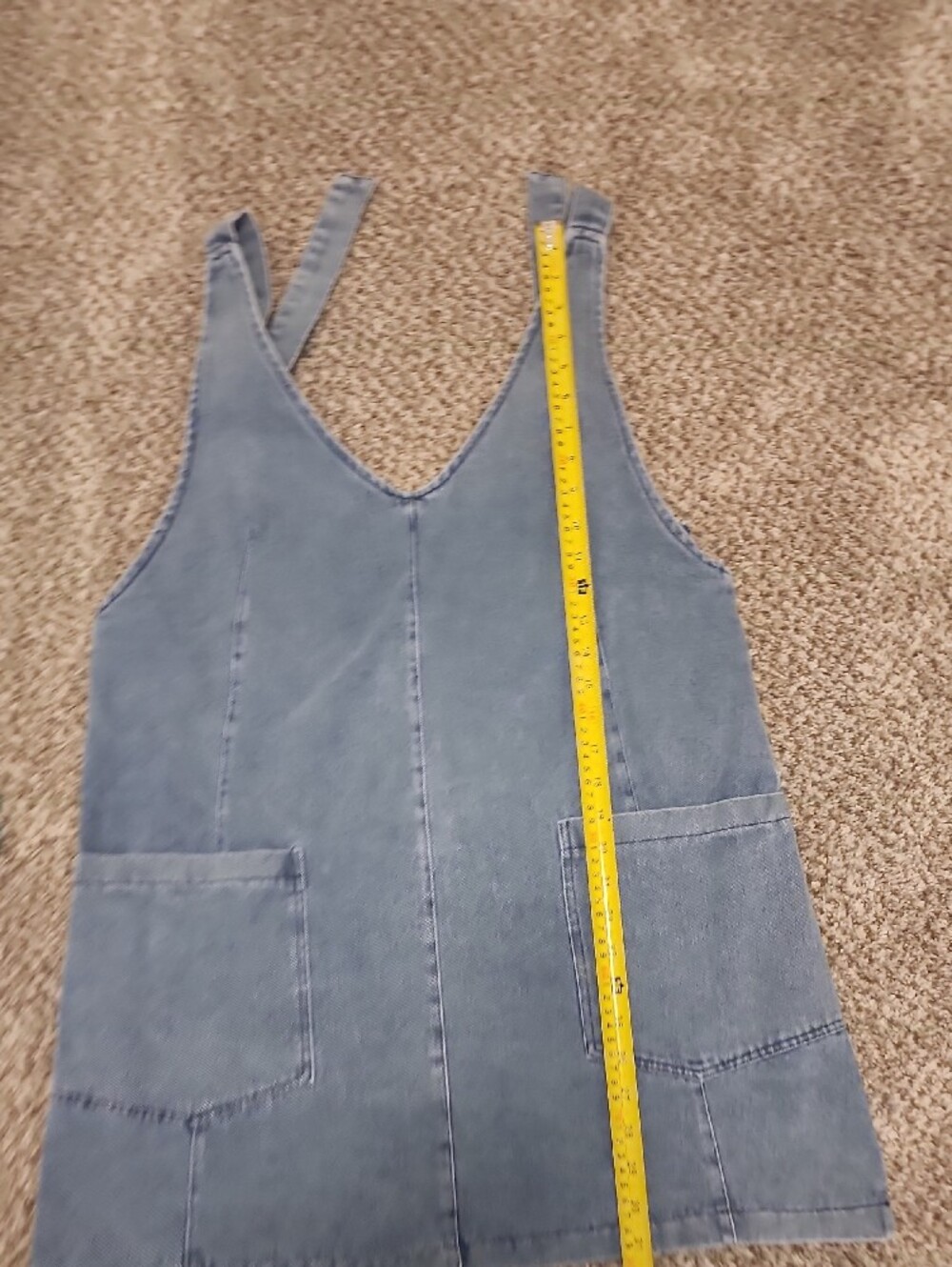 Denim Dress in Light Blue - Picture 3 of 5